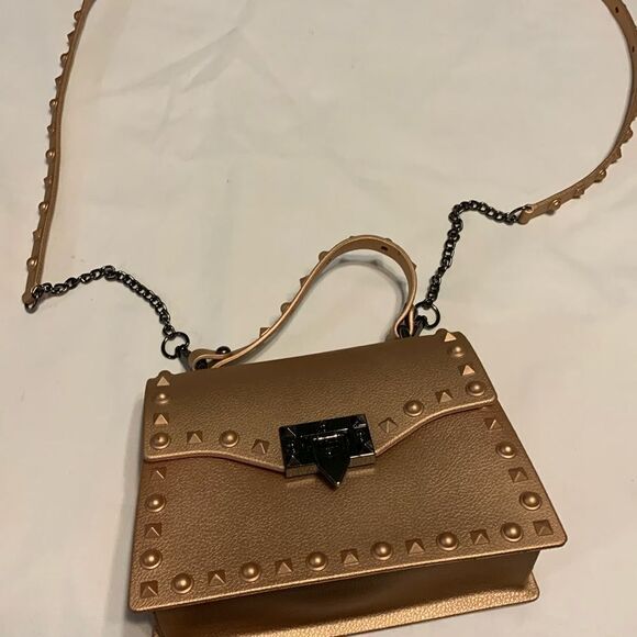 Spiked handbag and/or crossbody bag. NWOT - Picture 2 of 10